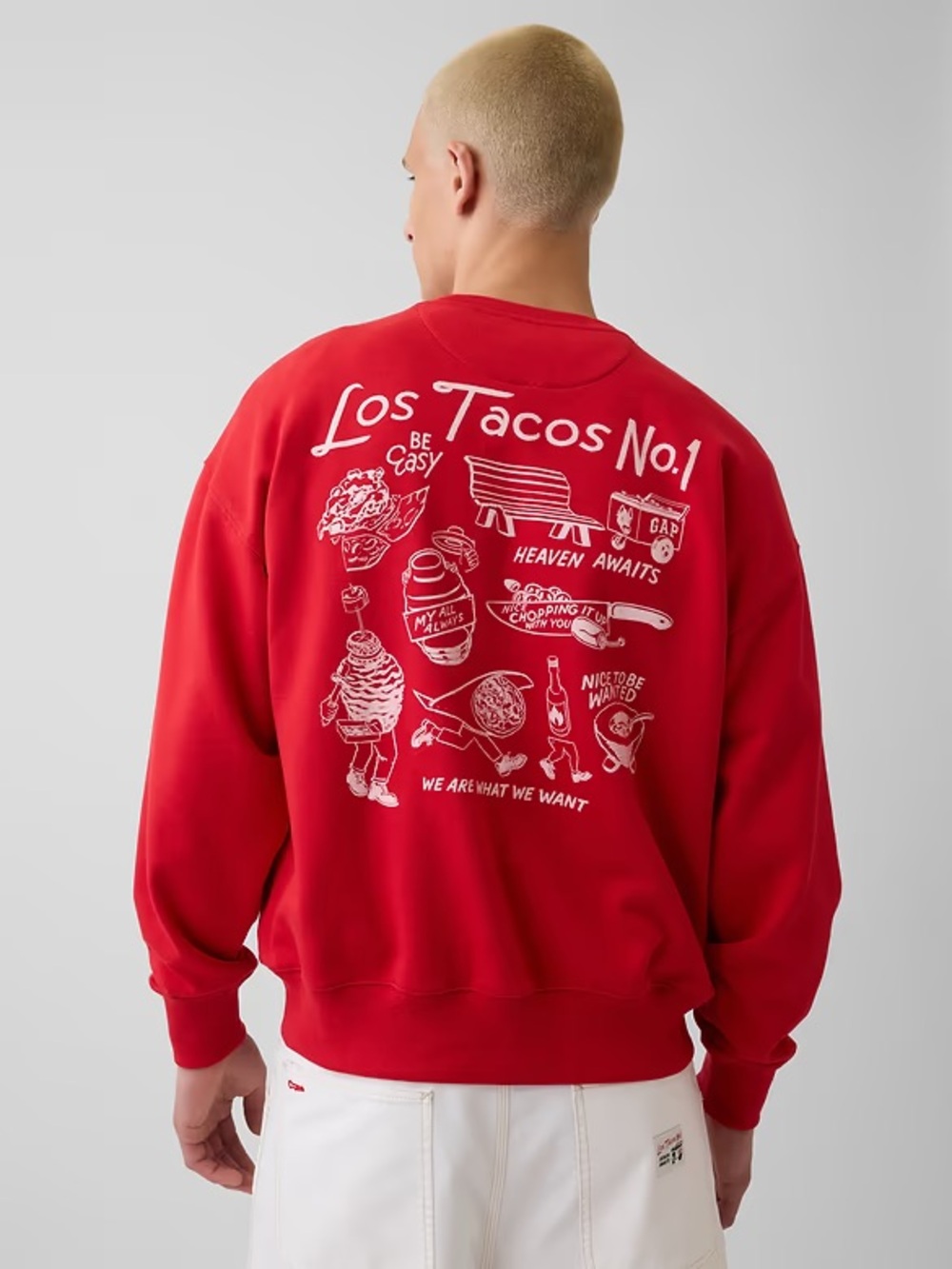 Gap x Los Tacos No. 1 Heavyweight French Terry Oversized Sweatshirt